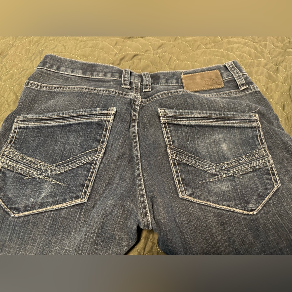 BKE Carter Straight men’s blue jeans size 31L 31x34